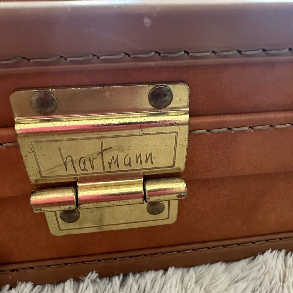 Vintage Hartmann Belting Leather Attaché Briefcase - Excellent Condition w/ Key